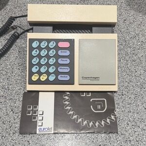Bang & Olufsen Beige and Gray Telephone